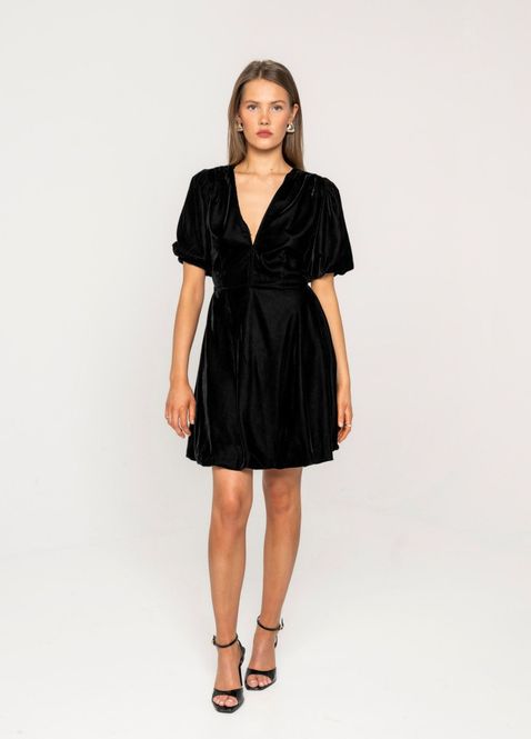 Hovedbilde Blake Dress Velvet Black