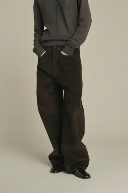 Hovedbilde Gunther Pants Dark Brown 