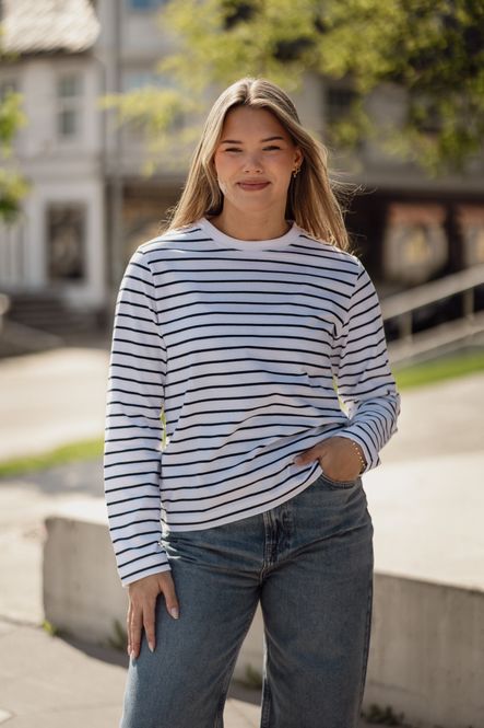 Hovedbilde Sacamino LS T-Shirt 6024 Salute Stripe
