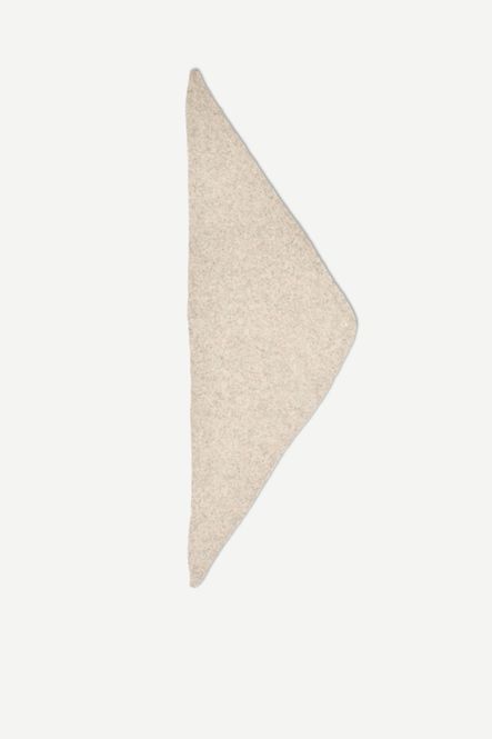Hovedbilde Sapia Triangle Scarf 15727 Beige Melange 
