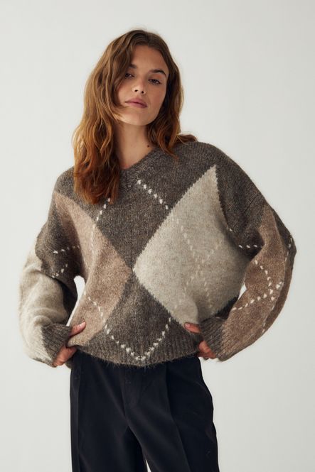 Hovedbilde Lai Knit Ash Brown Mix 