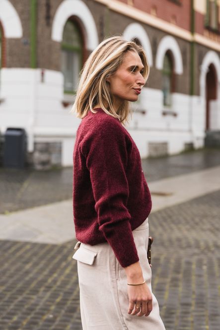 Hovedbilde Amalie Cardigan Choco Truffle 