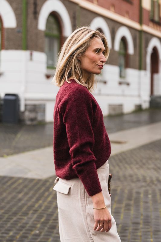 Amalie Cardigan Choco Truffle 