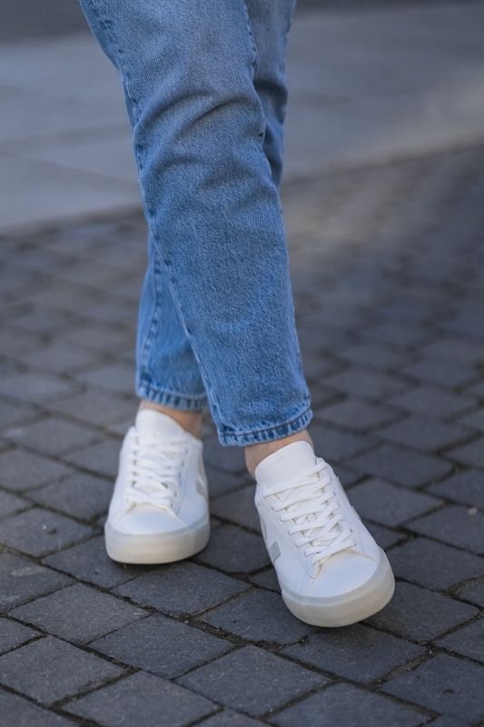 Campo White Natural Suede 