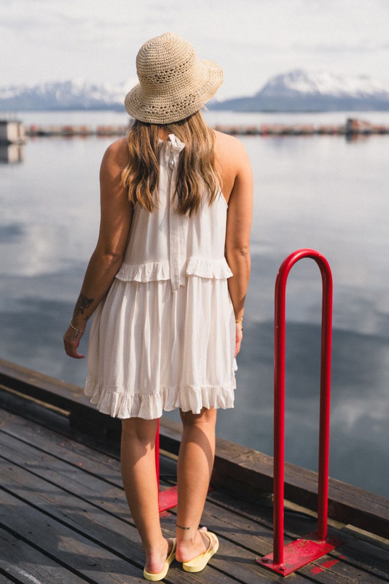 Bianca Short Dress Cream 