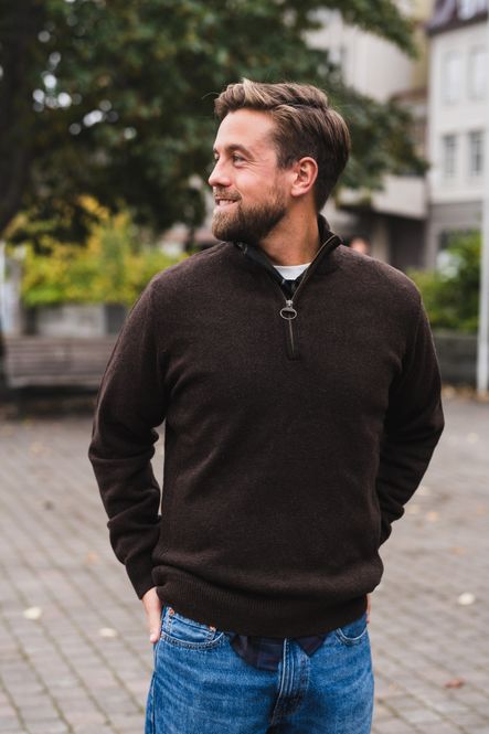 Hovedbilde Holden Half Zip Brown 