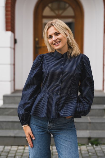 Hovedbilde Diana Shirt Pinstripe 