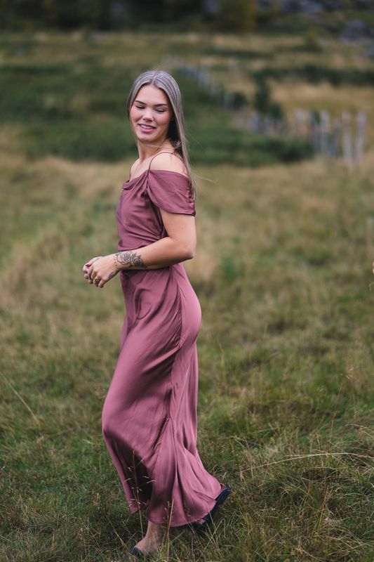 Lyra Dress Terracotta 