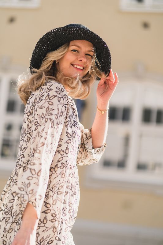 Pouline Hat Black