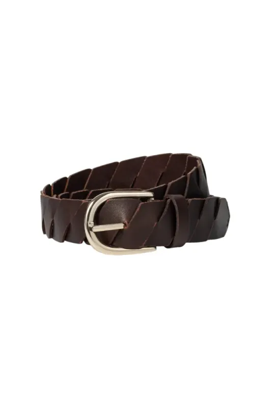 Selene Belt Dark Brown 