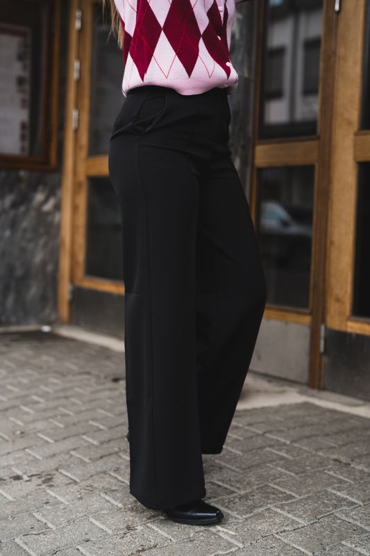 Sury Suit Pants Black 