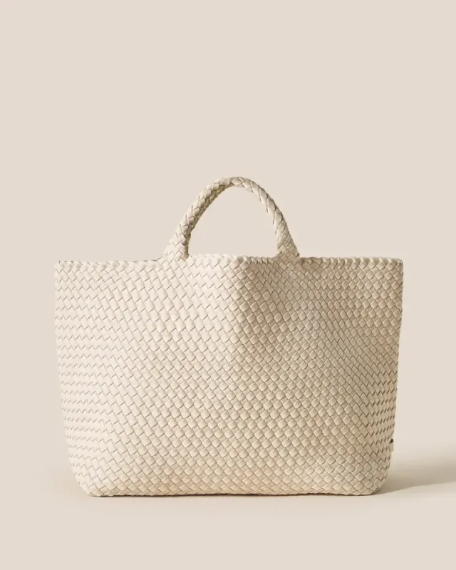 St Barths Large Tote Ecru 