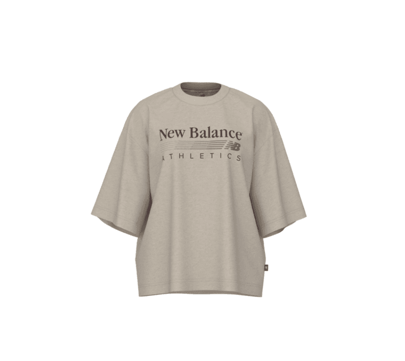 Trackside Oversized T-Shirt Linen Heather 