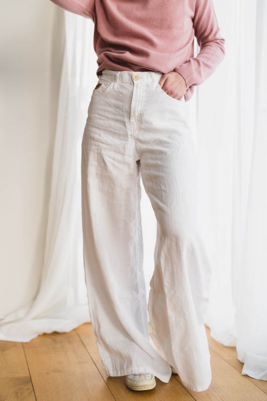 Marlene Linen Summer White 