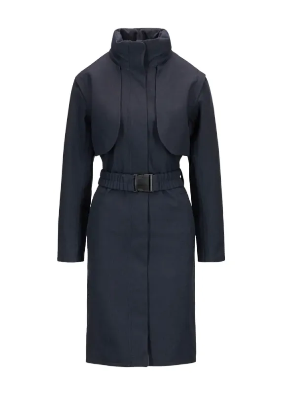 Skyet Coat Dark Navy 