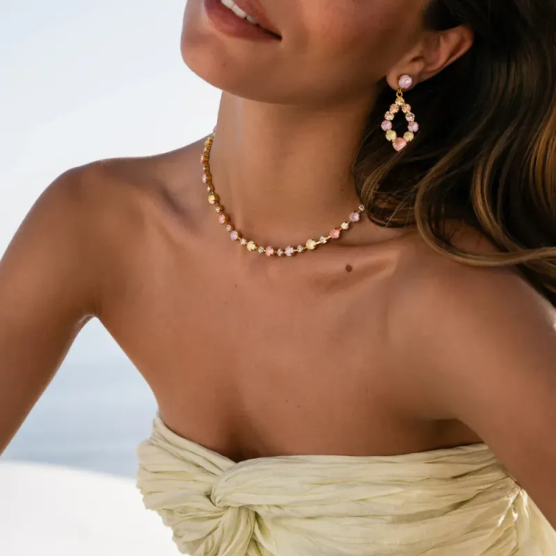 Calanthe Necklace Gold Dreamscape Combo 