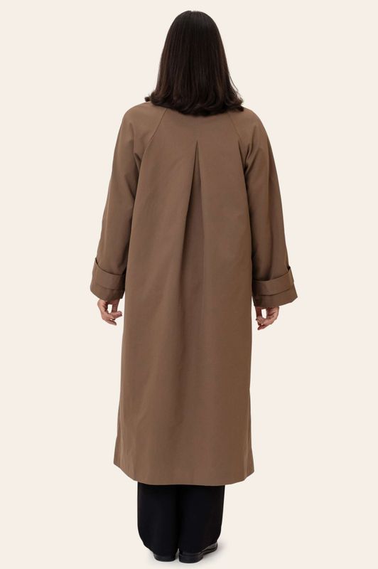 Avaic Trenchcoat Dark Brown