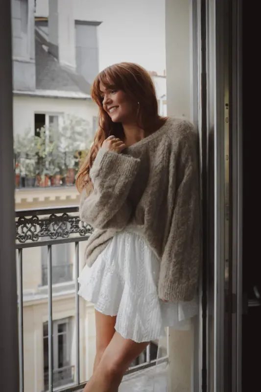 Cozy Sweater Beige Melange 