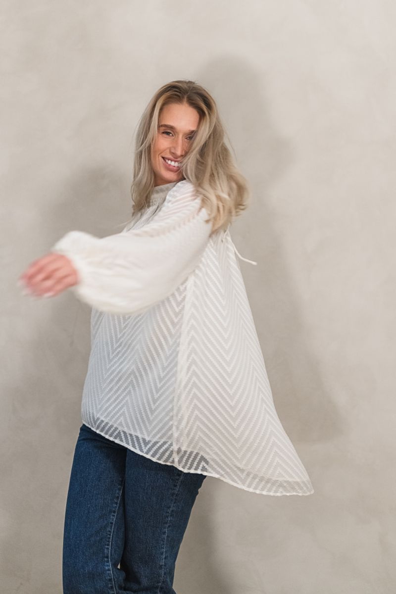 Mimosa Blouse Cream White 