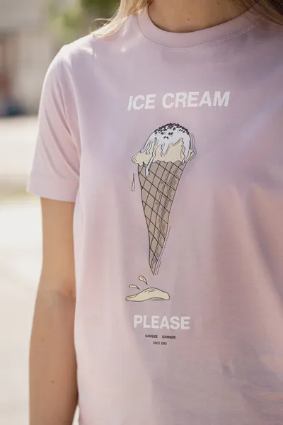 Hovedbilde Sacamino SS T-Shirt Ice Egret 
