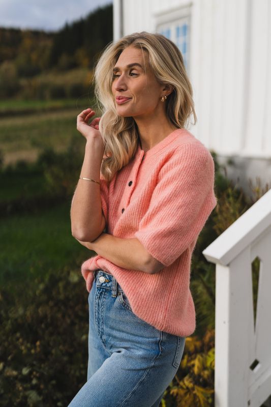 Jinie Hope 2/4 Cardigan C Peach Melange 