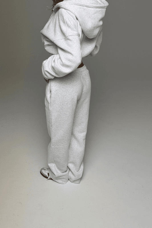 Signature Straight Leg Joggers Grey
