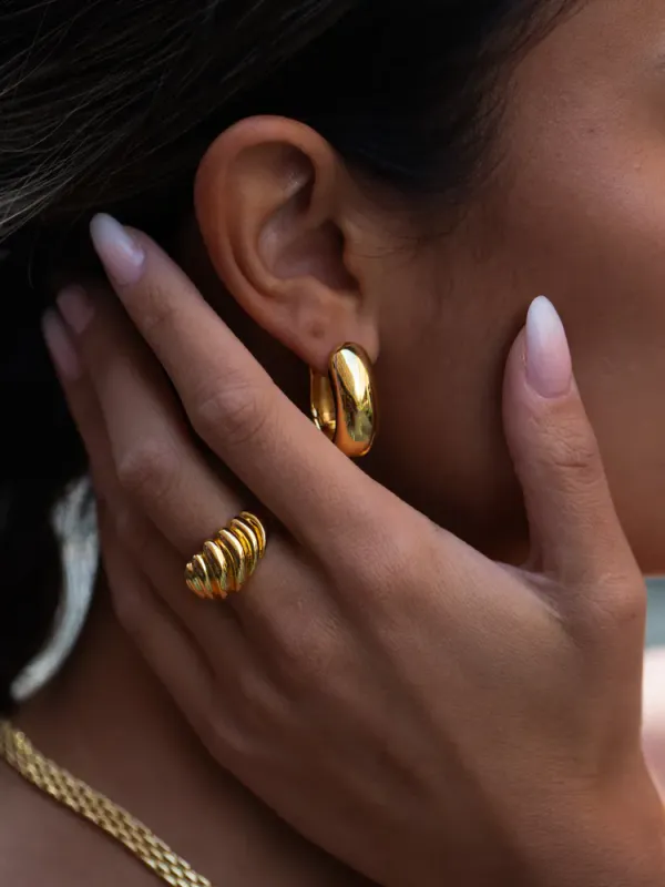 Oval Dome Hoops 