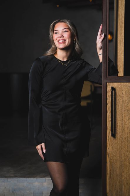 Hovedbilde Jumari Heavy Sateen Dress Black 