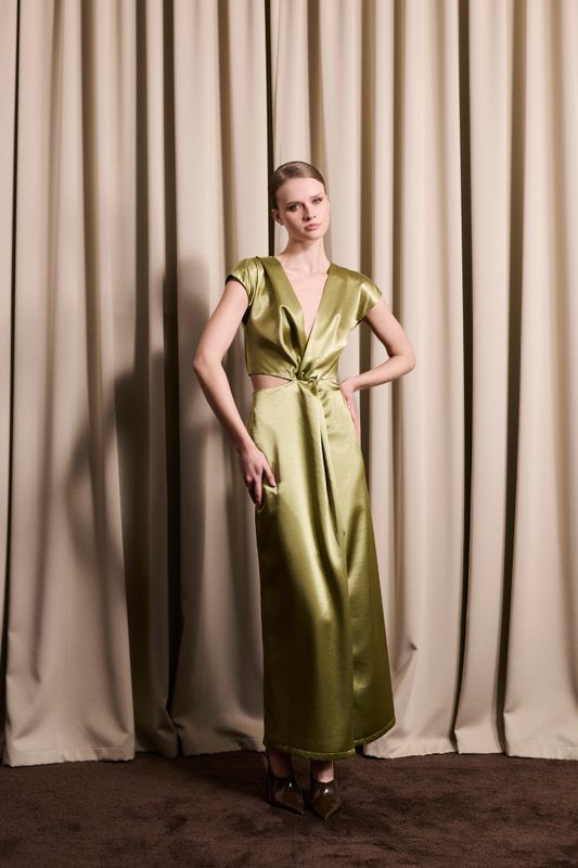 Zephyr Dress Sage Green 