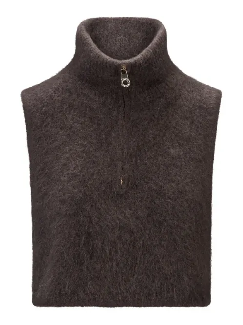Hovedbilde Belinda Chunky High Neck Dark Brown 