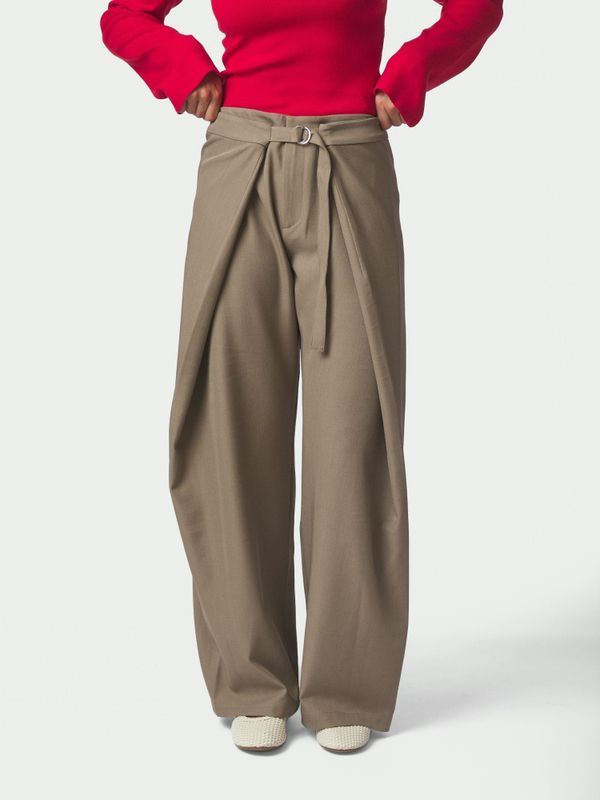 Zanya Structure Pants Taupe 