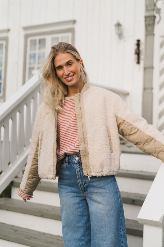 Latha Jacket Fog/Safari 
