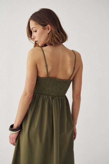Hovedbilde Malika Dress Laurel Oak 