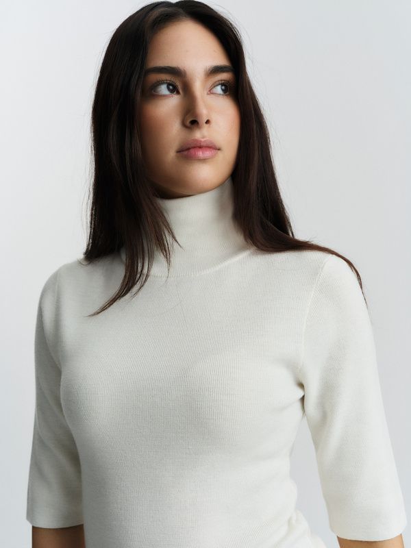 Melly Merino Tee White 