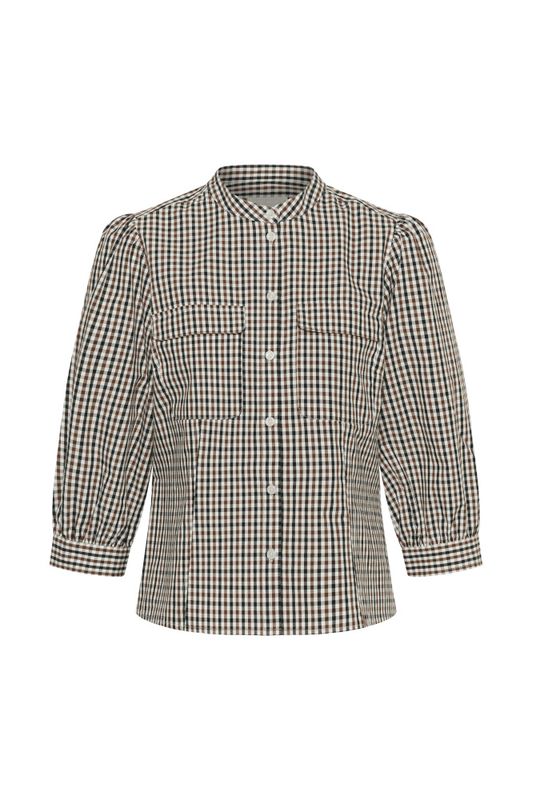 Chinette Shirt Downtown Brown Check 