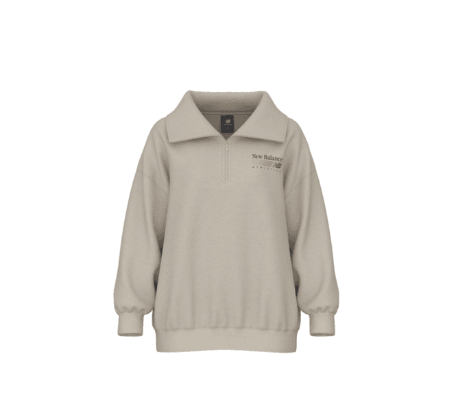 Hovedbilde Trackside Fleece Half Zip Linen Heather 
