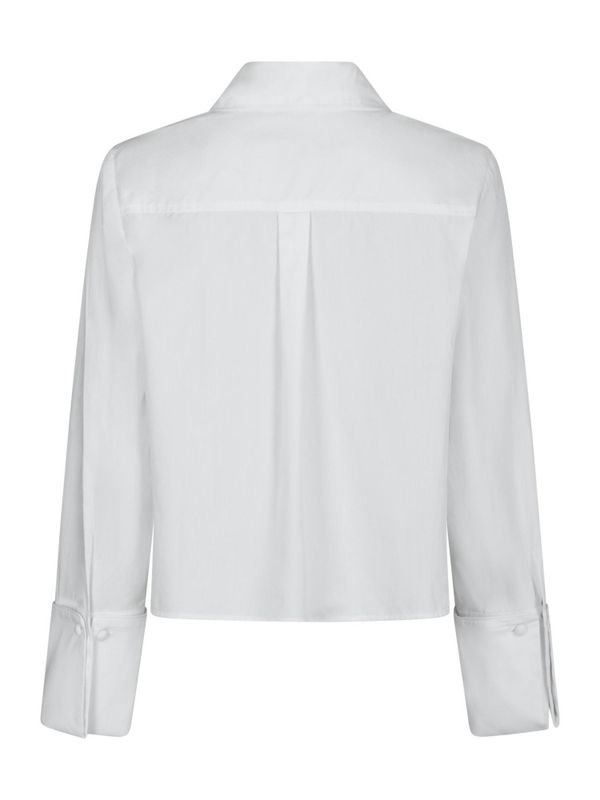 Cam Poplin Shirt Offwhite 