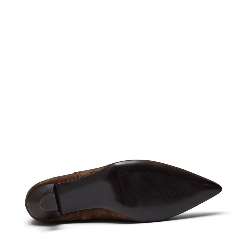 Wilma Suede Leather Brown