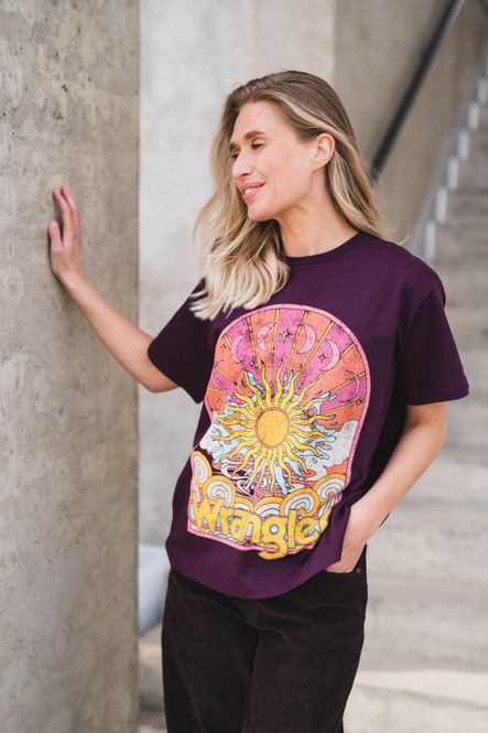 Hovedbilde Girlfriend Tee Potent Purple 