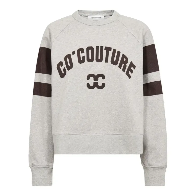 Eris College Sweat Grey Melange