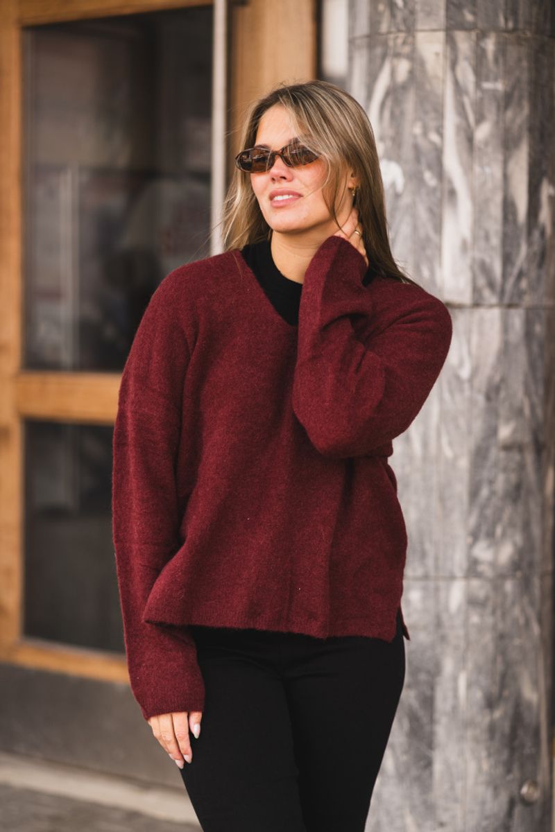 Titina Pullover Tawny Port 