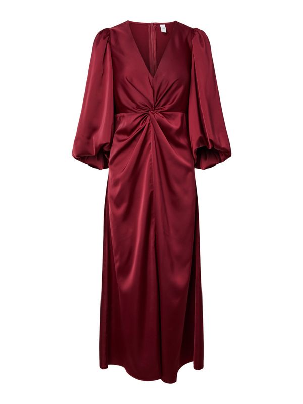 Thea 3/4 Long Dress Tibetan Red 