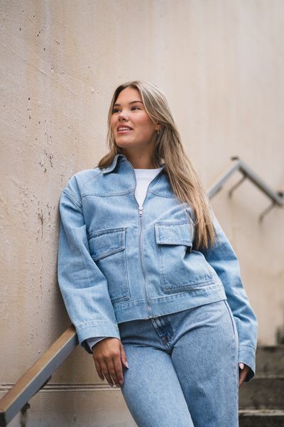 Hovedbilde Titan Denim Jacket Light Blue 