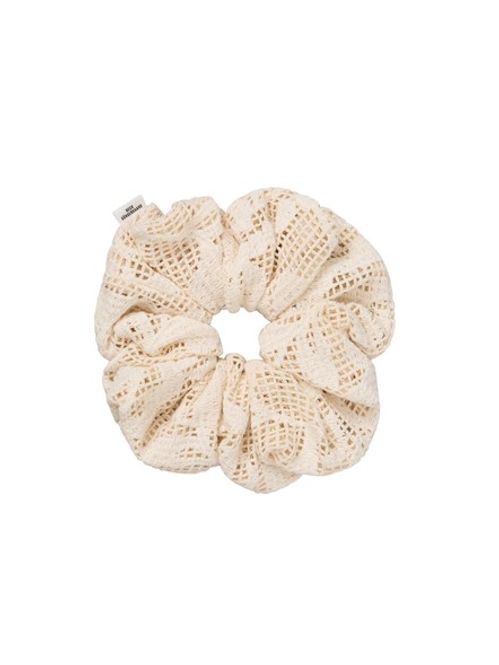 Hovedbilde Croflora Scrunchie Buttercream White 