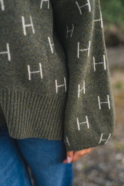Hovedbilde Fam Knit Short Winter Moss 