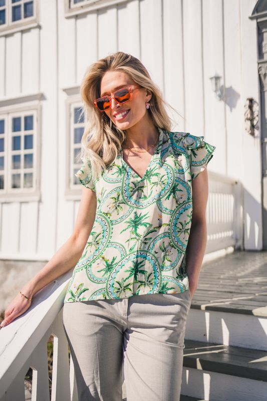 Ella Blouse Cockatoo 