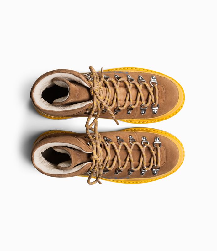 Vidda Shearling Cognac Yellow Man 