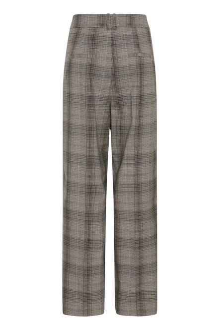 Hovedbilde Checkie Barrel Pant Brown Fall Check 