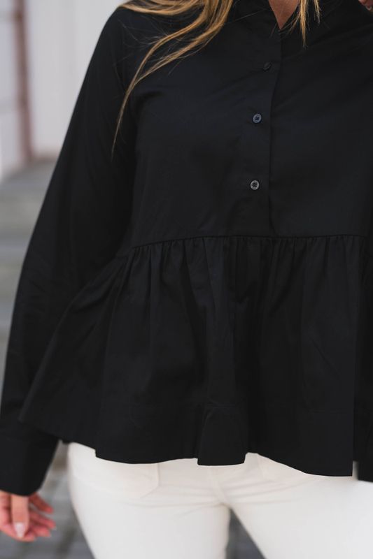 Salsy LS Shirt Black 