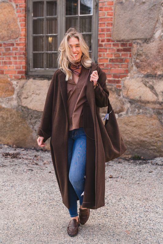Mathea Coat Dark Earth 
